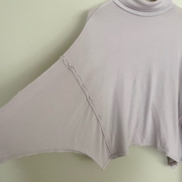 Free People, We The Free Almeda Sweater Top, Violet. - Picture 6 of 13